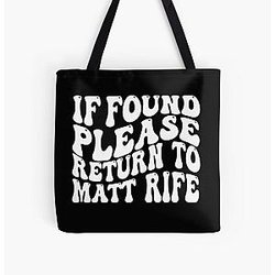 matt rife official, matt rife comedian All Over Print Tote Bag RB0809