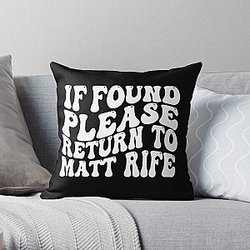 matt rife official, matt rife comedian Throw Pillow RB0809