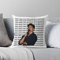 matt rife official, matt rife comedian Throw Pillow RB0809