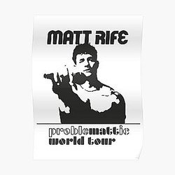 Matt Rife Problemattic World Tour Poster RB0809