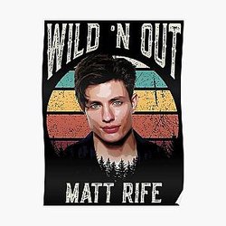 Handsome Matt Rife Sun Vintage Artwork Poster RB0809