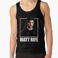 Funny Matt Rife in Frame Artwork Tank Top RB0809