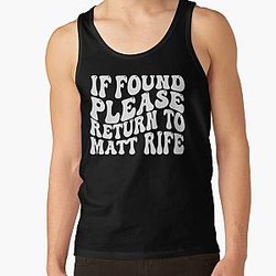 matt rife official, matt rife comedian Tank Top RB0809