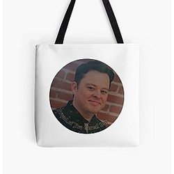 "Cereal Boy" Justin McElroy All Over Print Tote Bag RB1010