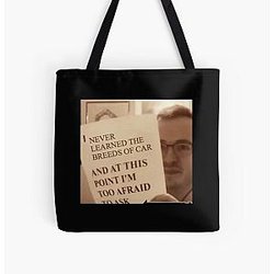 never learned breeds of car griffin mcelroy meme All Over Print Tote Bag RB1010