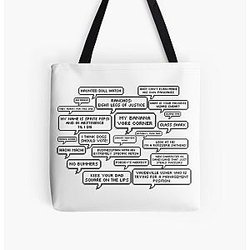 MBMBaM Quote Compilation All Over Print Tote Bag RB1010