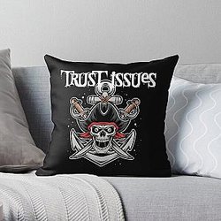 trust issues Throw Pillow RB0811