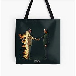 Metro Boomin Brunson Barrett All Over Print Tote Bag RB0706