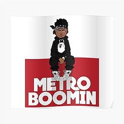 Metro booming- heroes & villains Poster RB0706