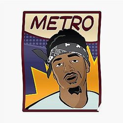 Metro Boomin Pop Art Poster RB0706