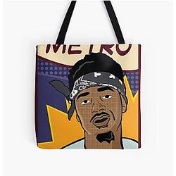 Metro Boomin Pop Art All Over Print Tote Bag RB2607