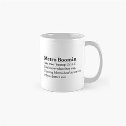 If young Metro don't trust you Metro Boomin  Classic Mug RB2607