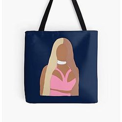 nicki minaj outline   All Over Print Tote Bag RB2811