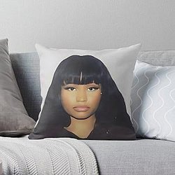 Nicki Minaj Graphics Throw Pillow RB2811