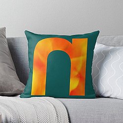 lava nine fire   Throw Pillow RB0211