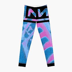 Vintage Pretty Hate Machine NIN Logo || 004 Leggings RB0211