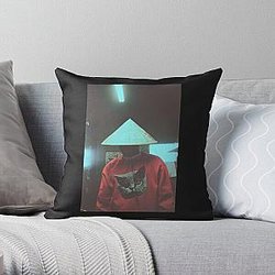 Odd Future samurai Sticker Throw Pillow RB2709