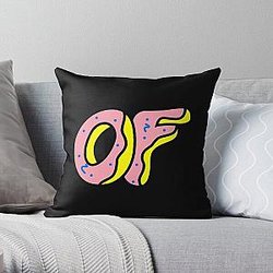 Odd Future Pink Throw Pillow RB2709