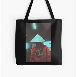 Odd Future samurai Sticker All Over Print Tote Bag RB2709