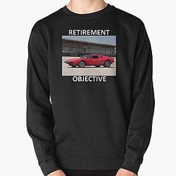 RETIREMENT OBJECTIVE RED PANTERA Pullover Sweatshirt RB2611