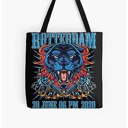 Tattoo Rotterdam Pantera Black All Over Print Tote Bag RB2611