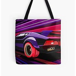 1980 Pantera Car Artwork Merchandise All Over Print Tote Bag RB2611