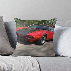 De Tomaso Pantera 1973 Throw Pillow RB2611