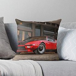 De Tomaso Pantera 1973 Throw Pillow RB2611