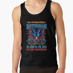 Tattoo Rotterdam Pantera Black Tank Top RB2611