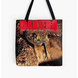 Alternative Cover Album Musical  Pantera rock band 005 Poster All Over Print Tote Bag RB1110