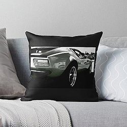 1973 Pantera in Mono Throw Pillow RB1110