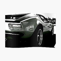 1973 Pantera in Mono Poster RB1110