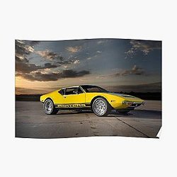 DeTomaso Pantera Poster RB1110