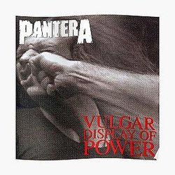 Alternative Cover Album Musical  Pantera rock band 002 Poster Poster RB1110