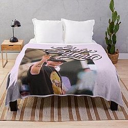 peso pluma tour 2023 peso pluma 		 	 Throw Blanket RB1710