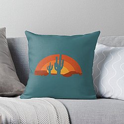 Kyuss to Queens of The Stone Age  Throw Pillow RB1911