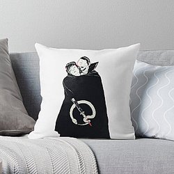 Original qotsa snake 02 Throw Pillow RB1911