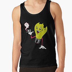 Bulby Queens Of The Stone Age Sticker Tank Top RB1911