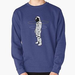 Rainbow Sweatshirts - Subtle Non Binary Astronaut LGBTQ+ Pride Pullover Sweatshirt RB1603