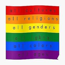 All-Inclusive LGBTQ Poster RB1603