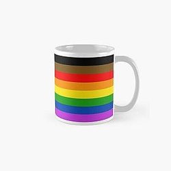 RAINBOW FLAG Philadelphia Variant, Gifts, Masks, Stickers &amp; Products Classic Mug RB1603