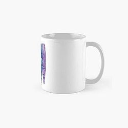 Watercolor LGBT Love Wins Rainbow Paint Typographic Classic Mug RB1603