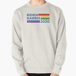 Rainbow Sweatshirts - Biden Harris 2020 LGBT - Joe Biden 2020 US President Election Pullover Sweatshirt RB1603