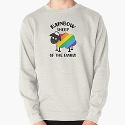 Rainbow Sweatshirts - Rainbow Sheep Of The Family LGBT Pride Pullover Sweatshirt RB1603