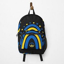 Rainbow Backpacks - Ukraine Rainbow Flag  Backpack RB1603