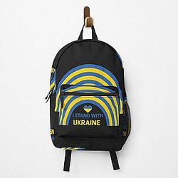 Rainbow Backpacks - Ukraine Rainbow Flag  Backpack RB1603