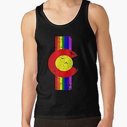 Lgbt Gay Pride Colorado Home Pride Lgbt Tank Top RB1603