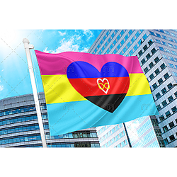 Polyamory Pansexual Combo Flag PN0112