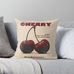 Cherry by Rina Sawayama Throw Pillow RB0211