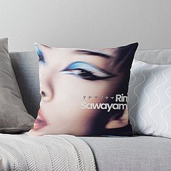 Rina Sawayama Cyber Design Throw Pillow RB0211